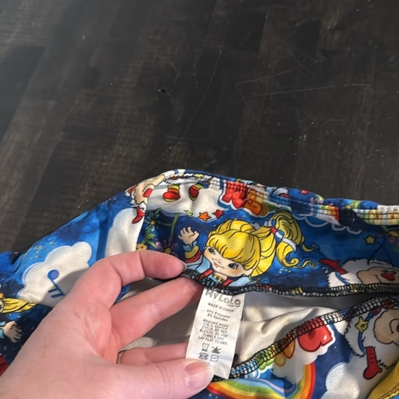 My Lala Rainbow Brite Printed Leggings One Size - Picture 4 of 7